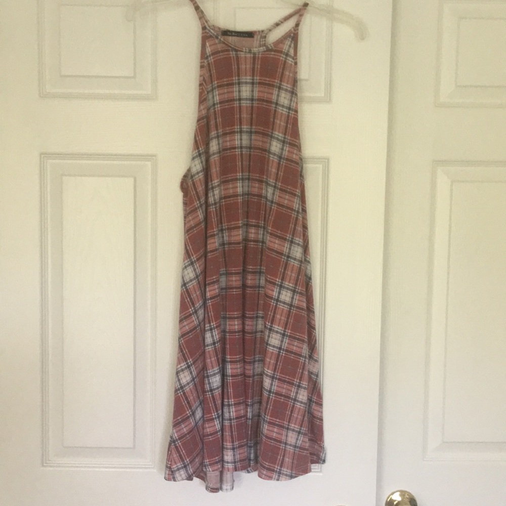 🌺 Plaid dress